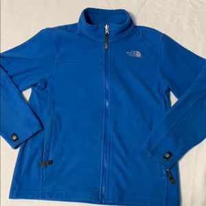 North Face Light Blue Fleece